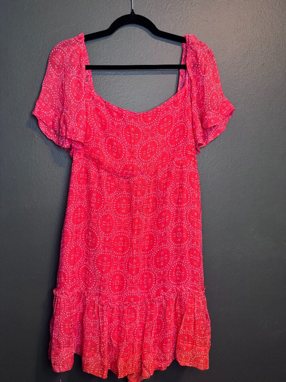 Maeve for Anthropologie Open-Back Smoked Mini Dress - Picture 3 of 5